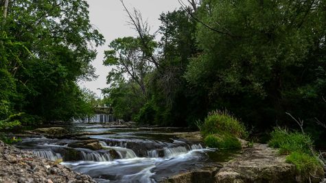 Milwaukee River Waterfall - Cedarburg, WI