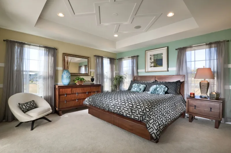 Large Bedroom with King Bed in a Hallmark Home