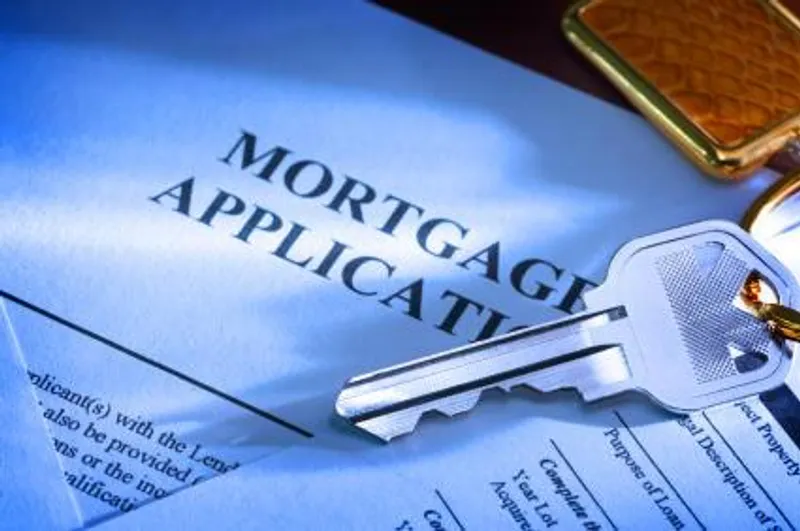 Mortgage Application and Set of House Keys