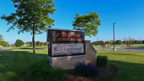 Grafton School District Sign