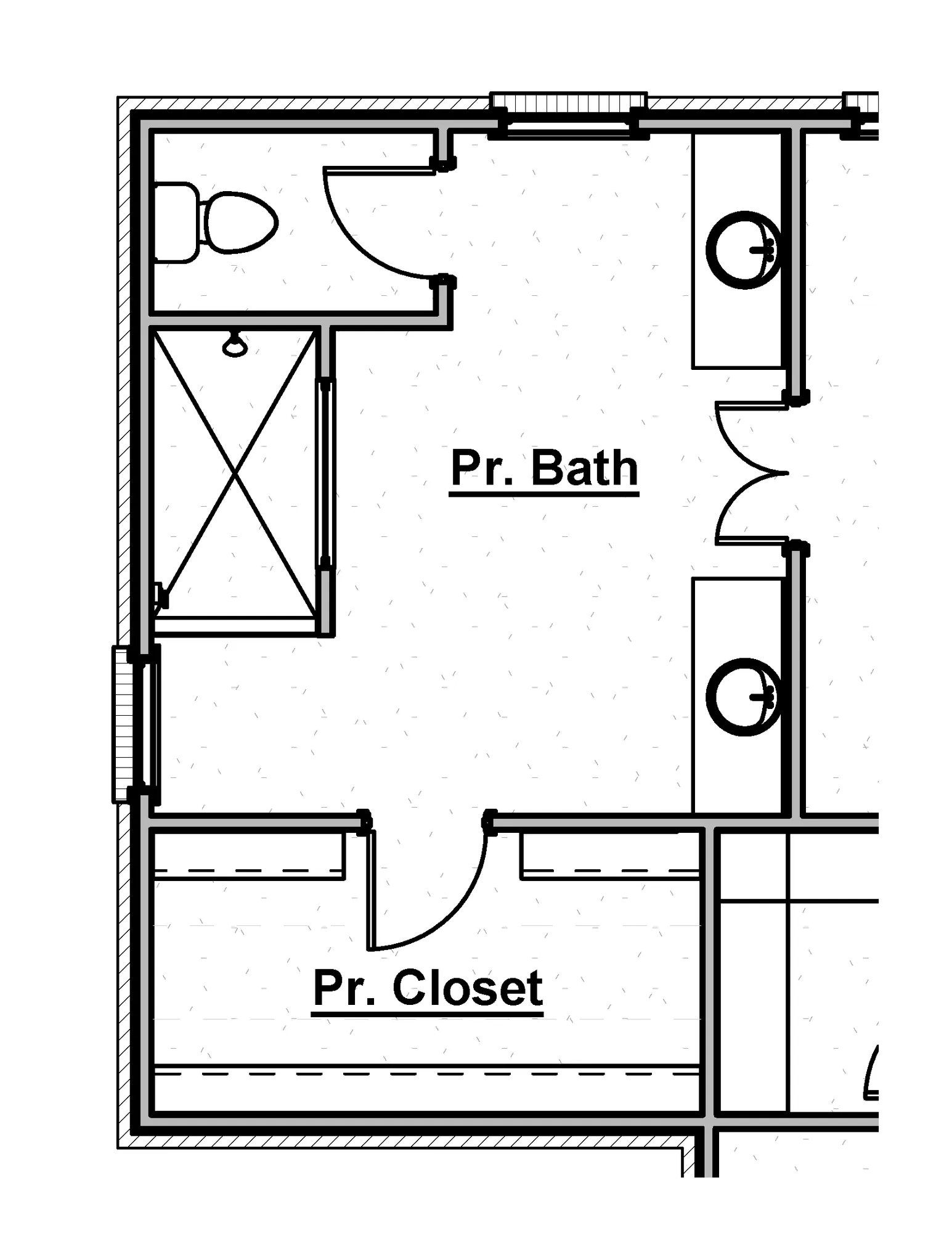 Shower Only - Primary Bath - undefined