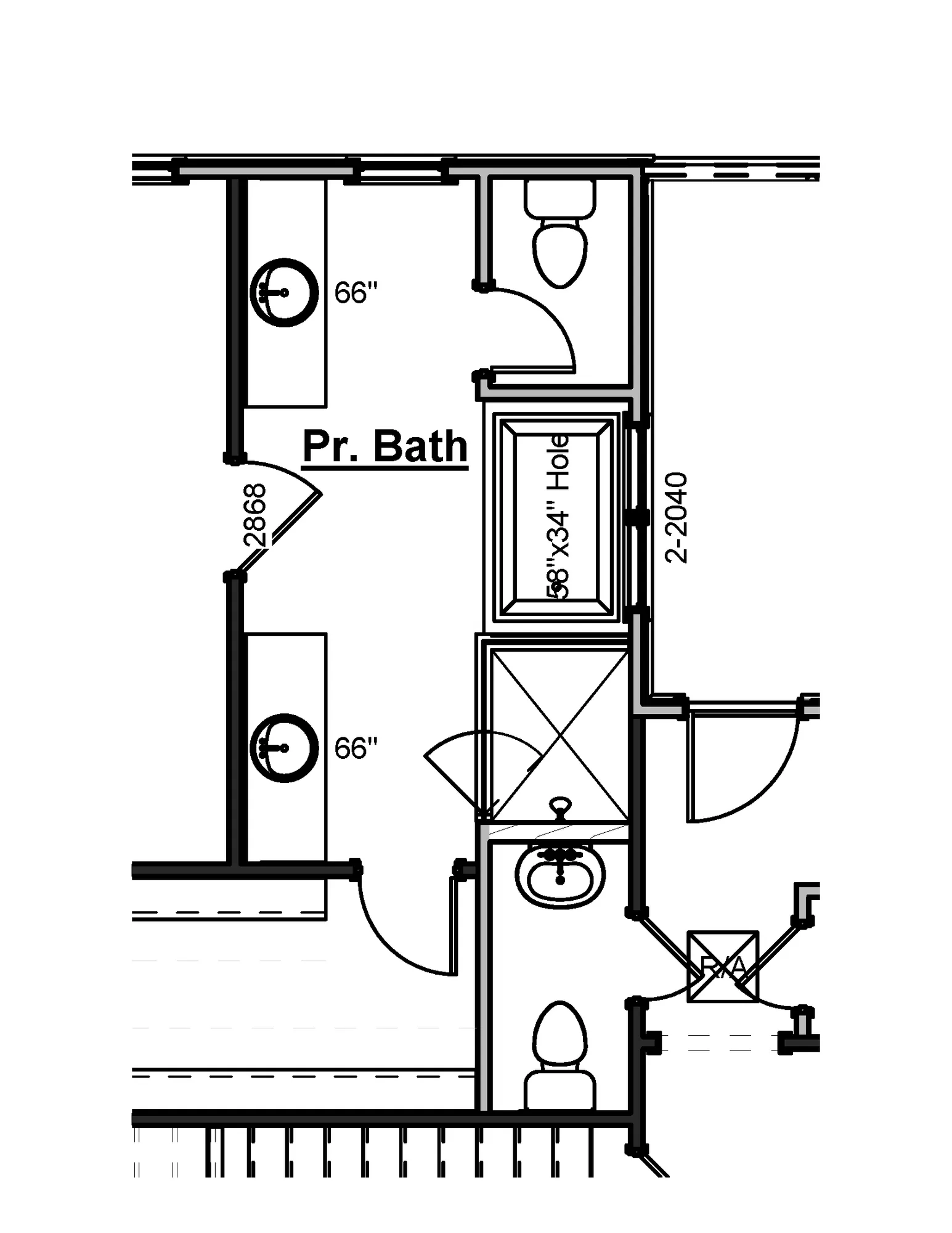 Primary Bath-Tub Option - undefined