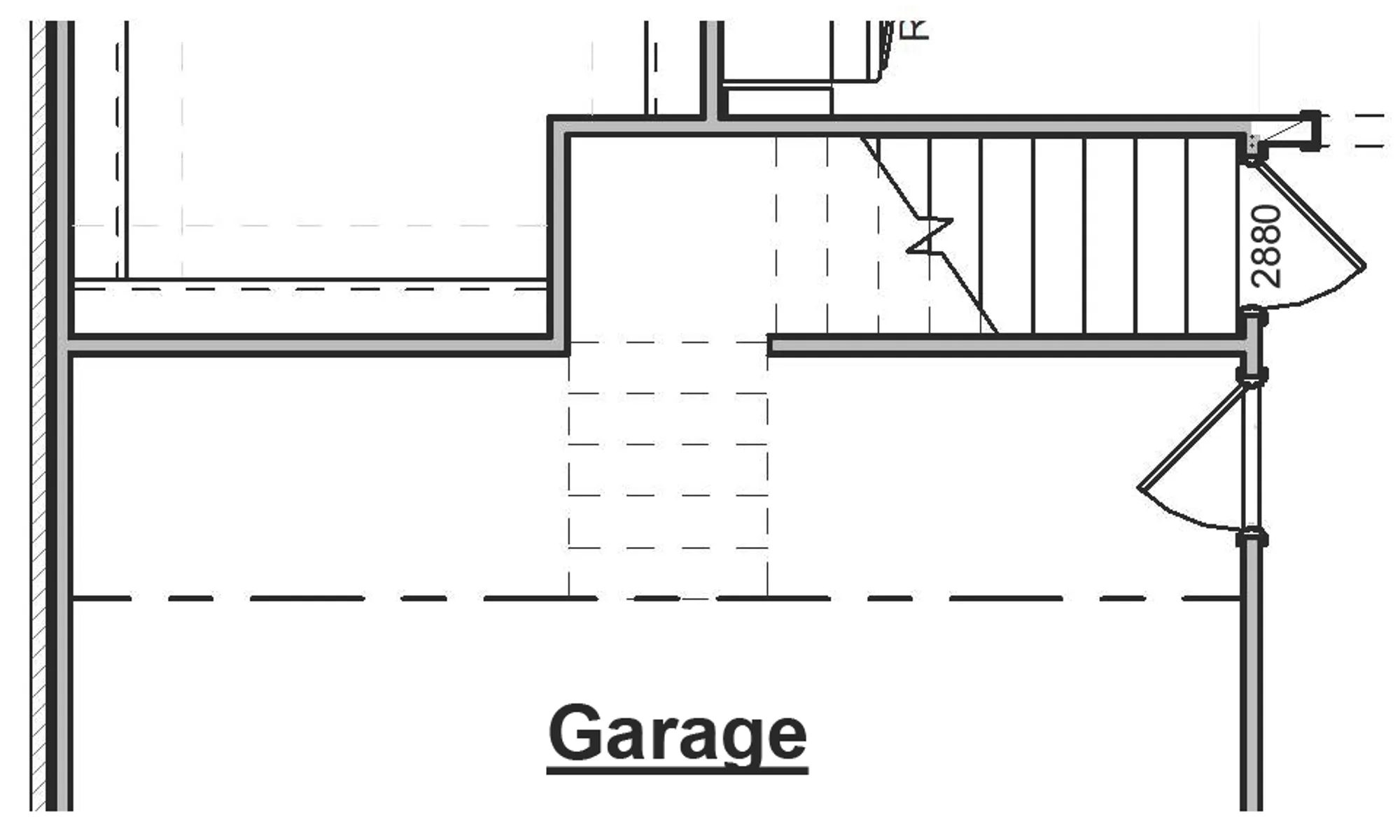 Walk-Up Attic Staircase Option - undefined
