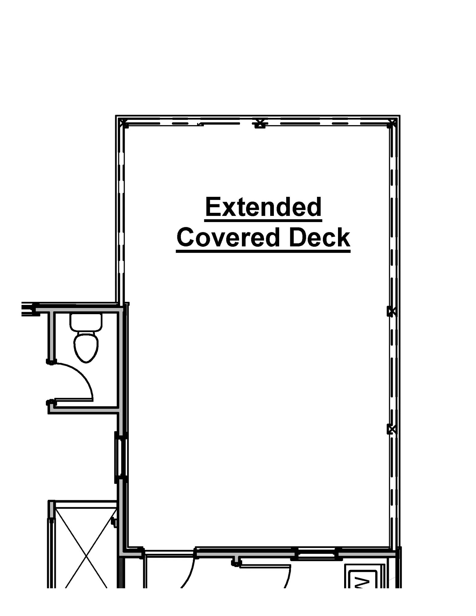 Covered Deck Extension - undefined
