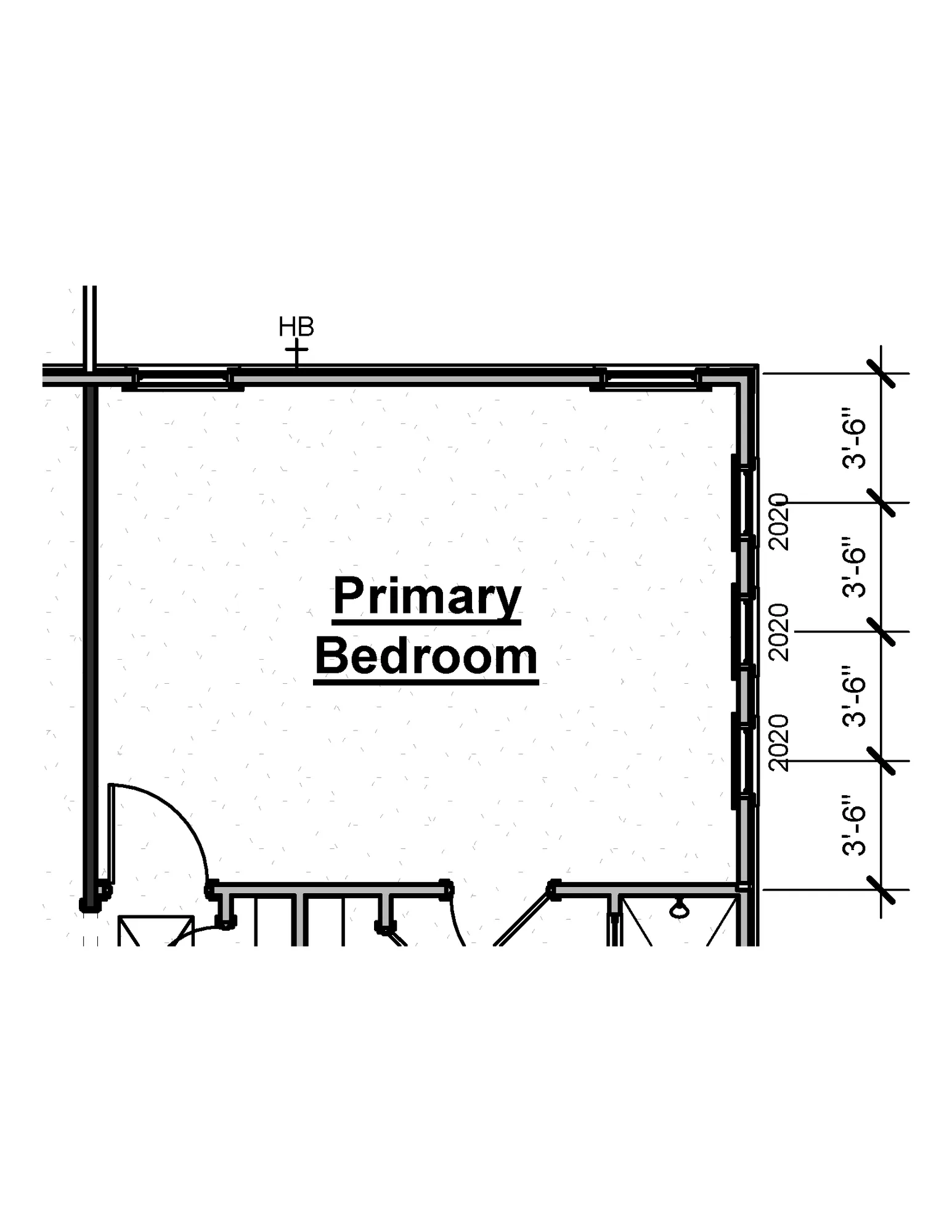 Primary Bedroom - Privacy Windows - undefined
