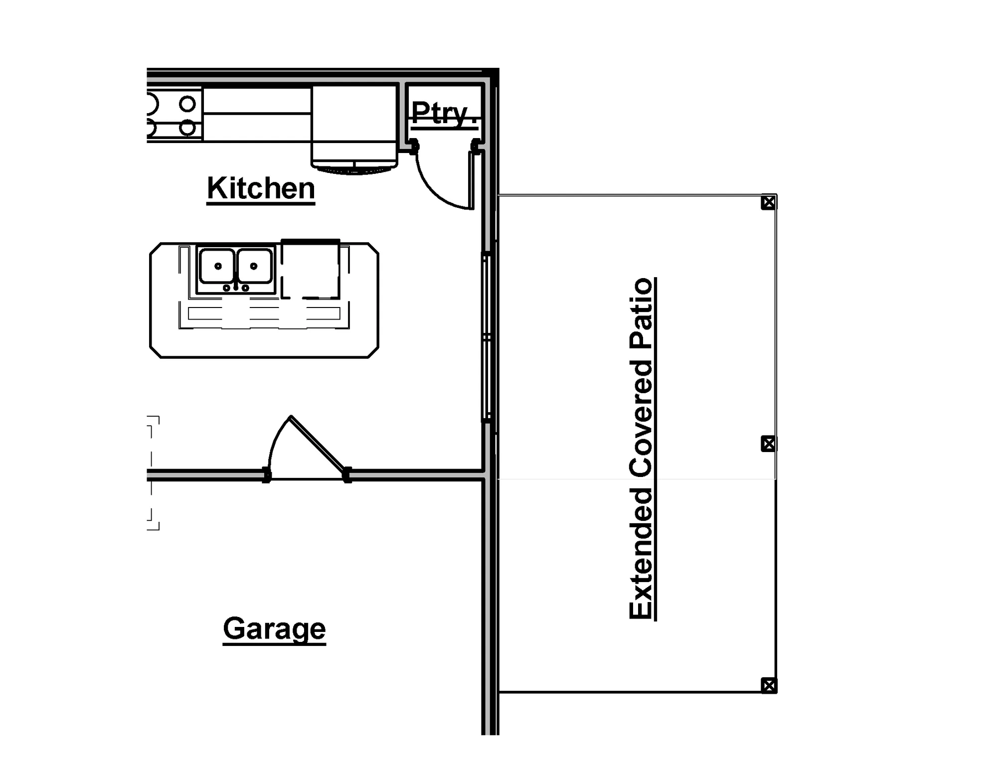 Covered Patio Extension Option - undefined