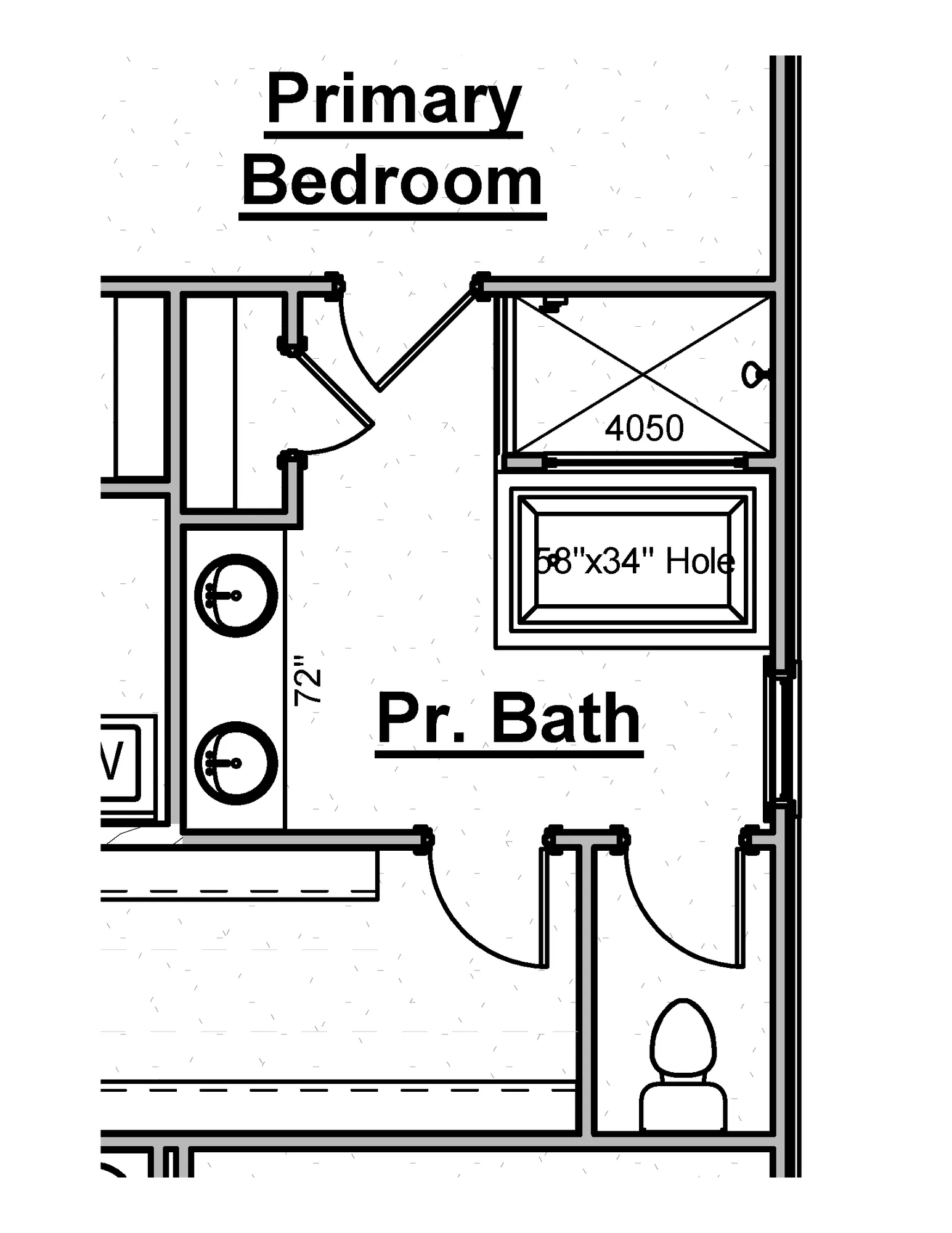 Primary Bath - Tub Option - undefined