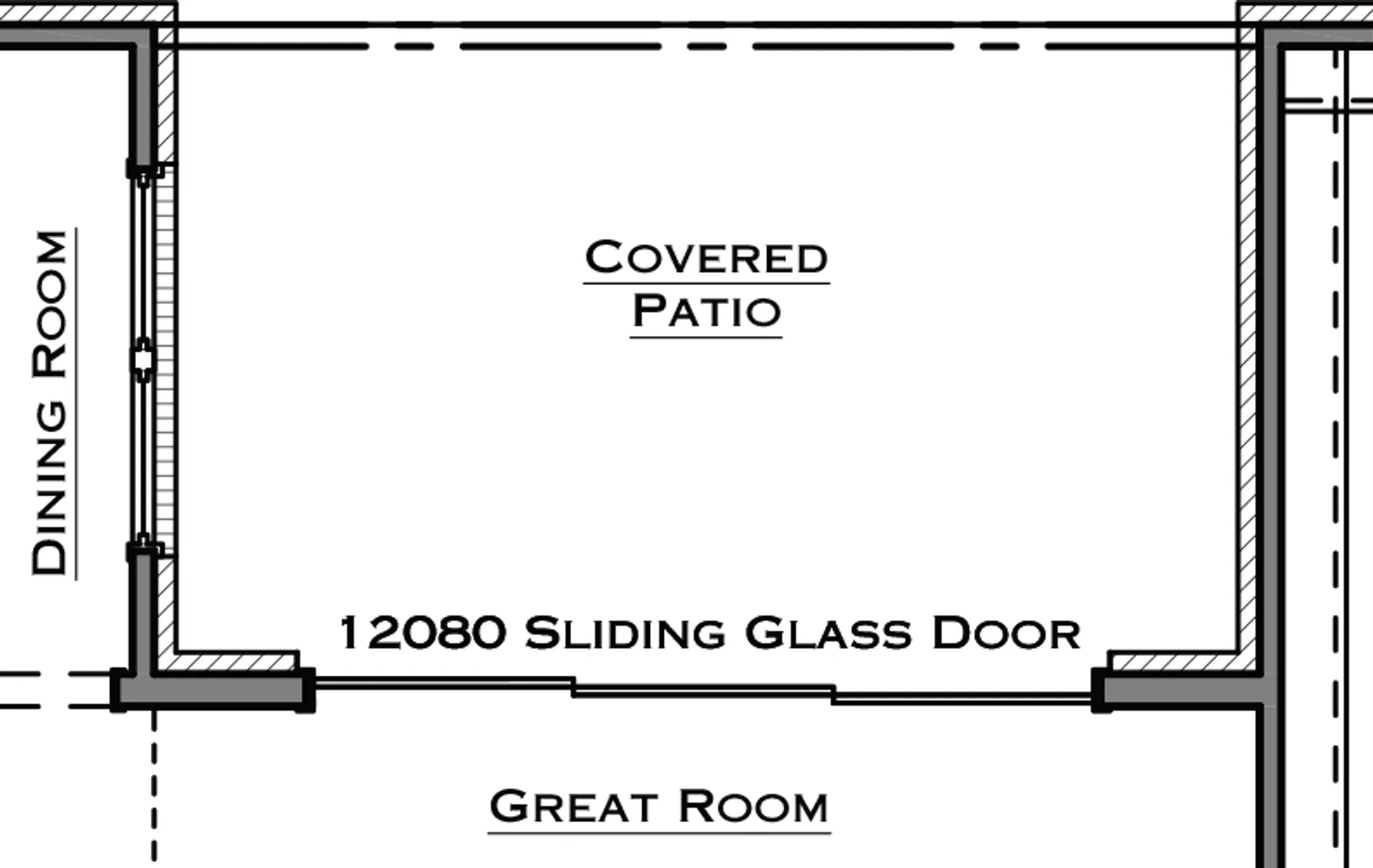 12ft Sliding Glass Door - undefined