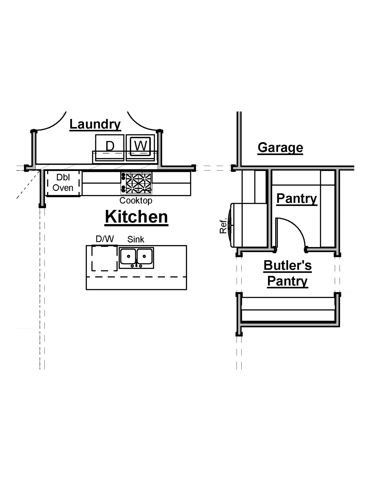 Chef's Kitchen with Double Oven - undefined