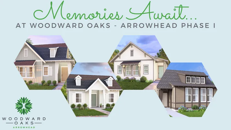 Woodward Oaks Arrowhead Phase I – New Homes Now Selling