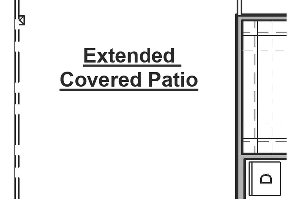 Extended Covered Patio Option