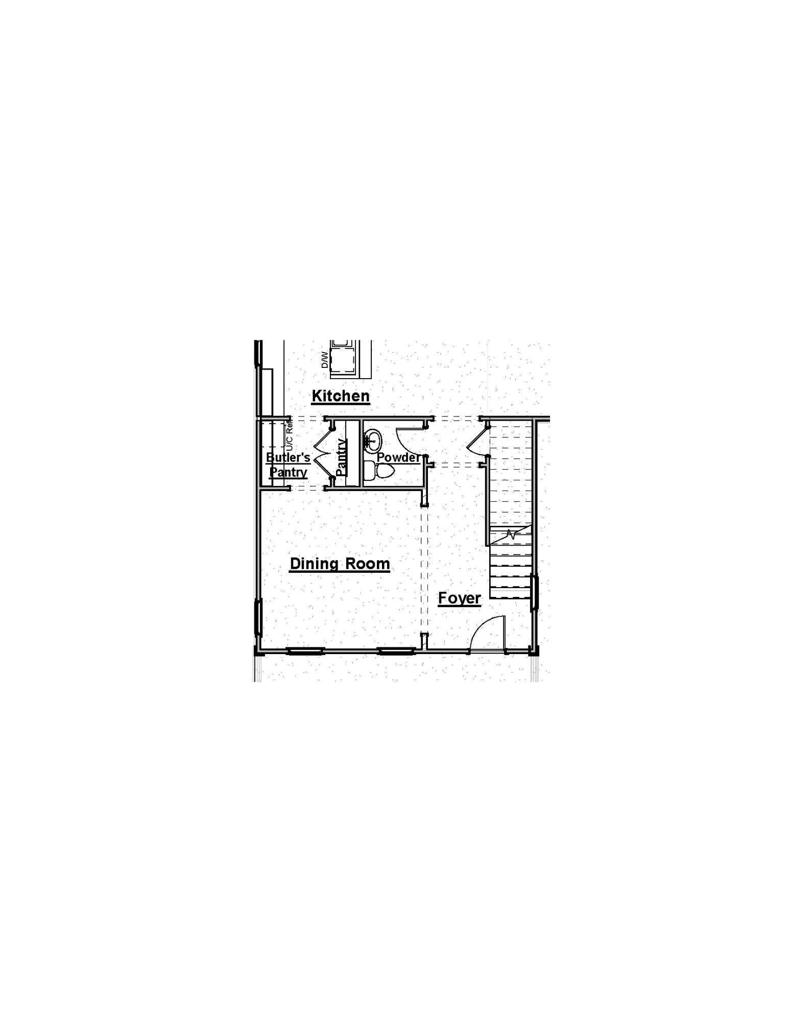Butler's Pantry with Beverage Cooler Option - undefined