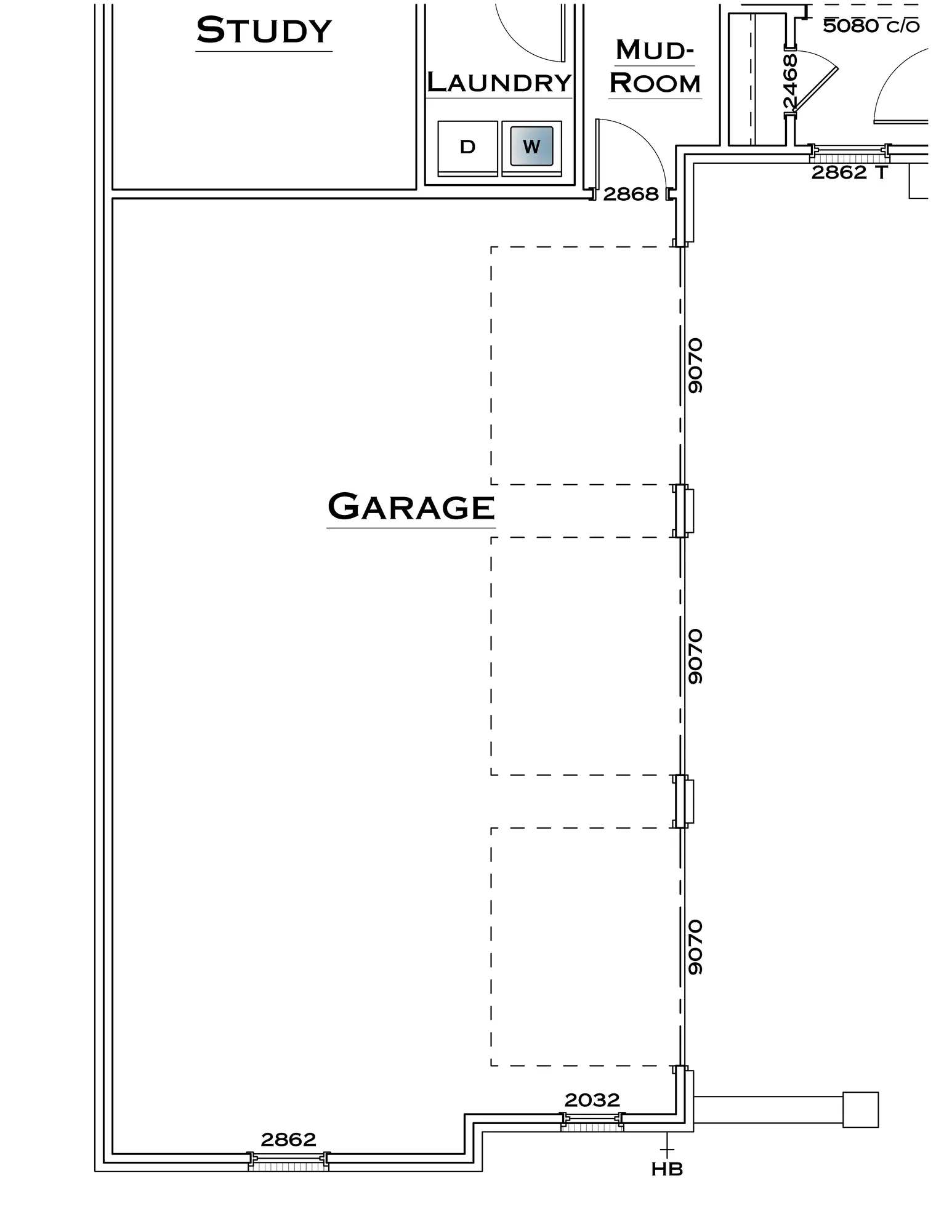 3 Car Garage Option - undefined