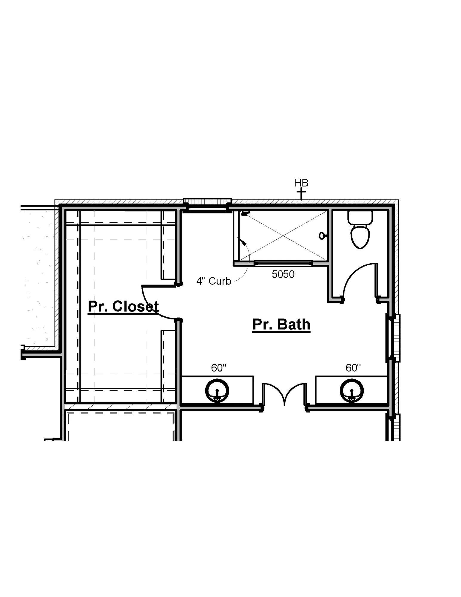 Shower Only - Primary Bath - undefined