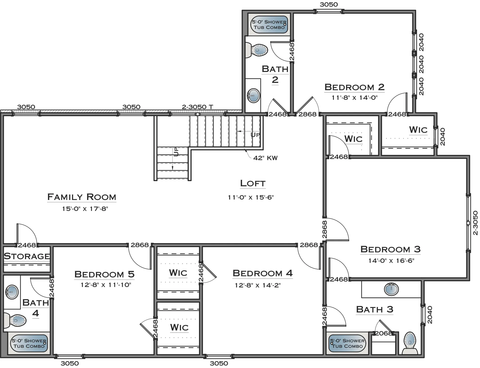 2nd Floor Family Room - Bed 5 - Bath 4 - undefined