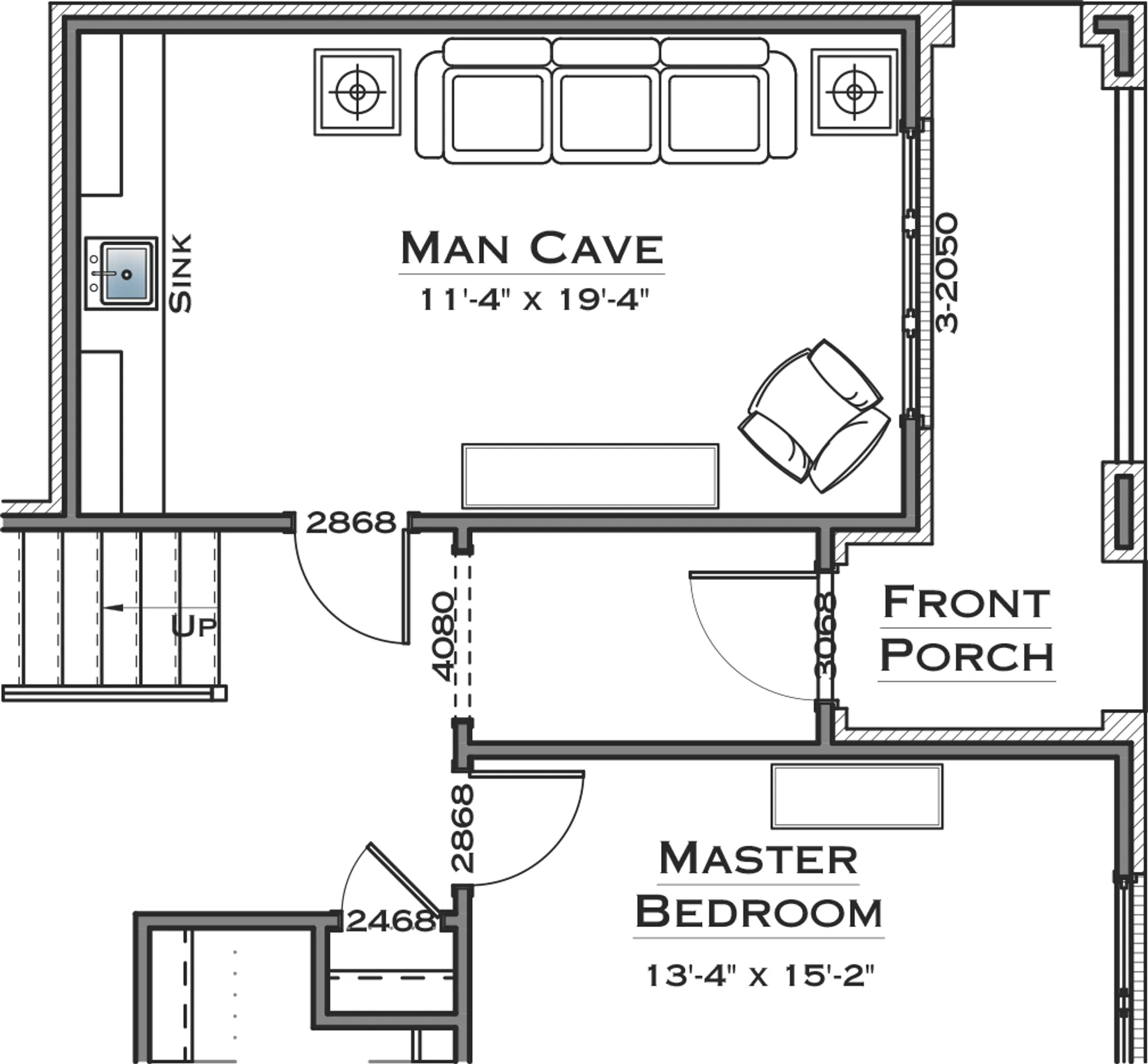 3rd Car Man Cave Option - undefined