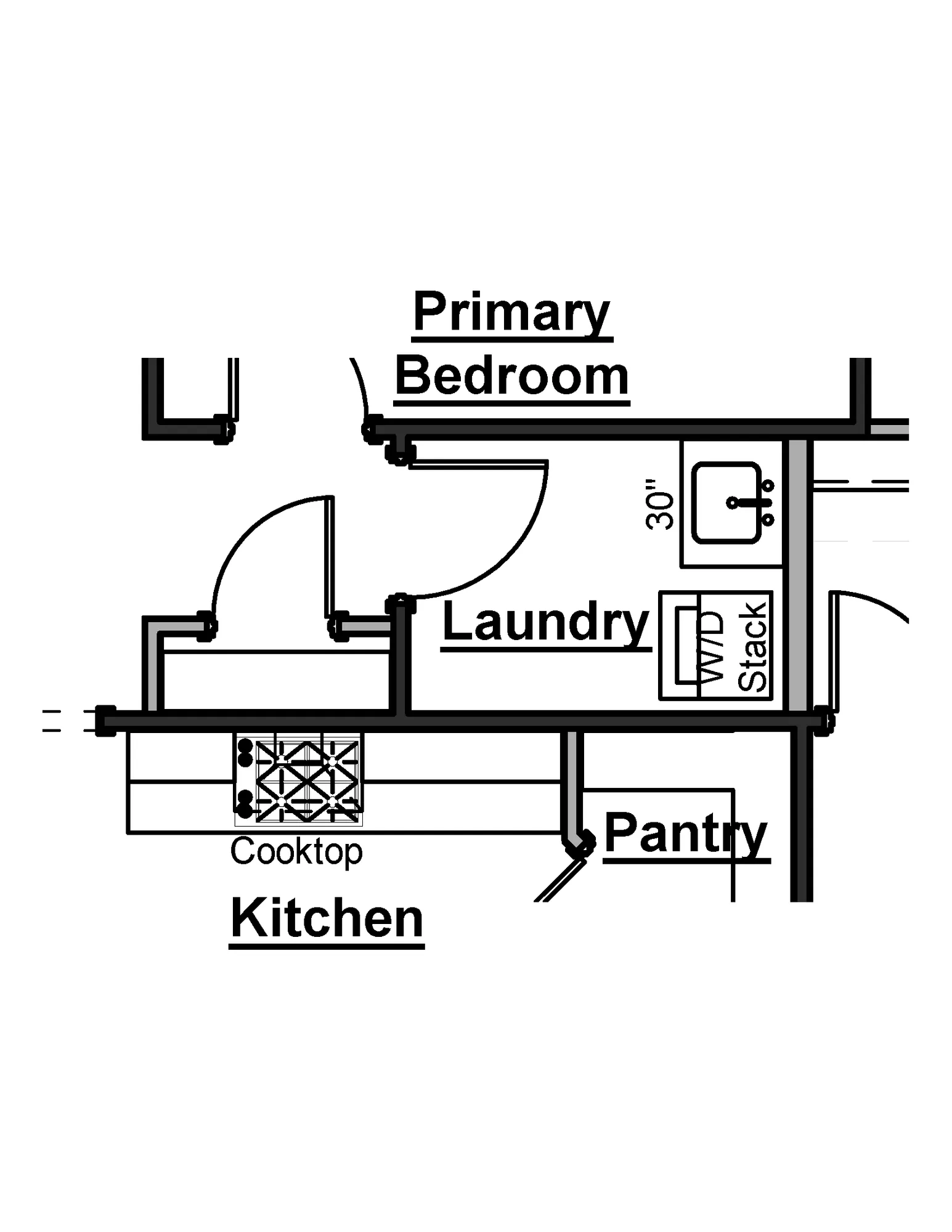 Laundry Sink Option Washer Dryer Stack - undefined