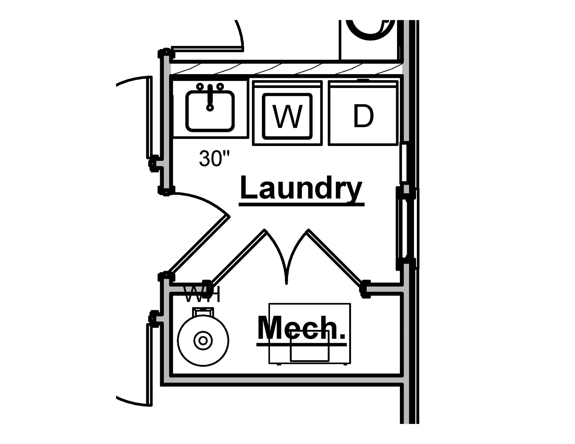 Laundry Room Sink with Base Cabinet Option - undefined