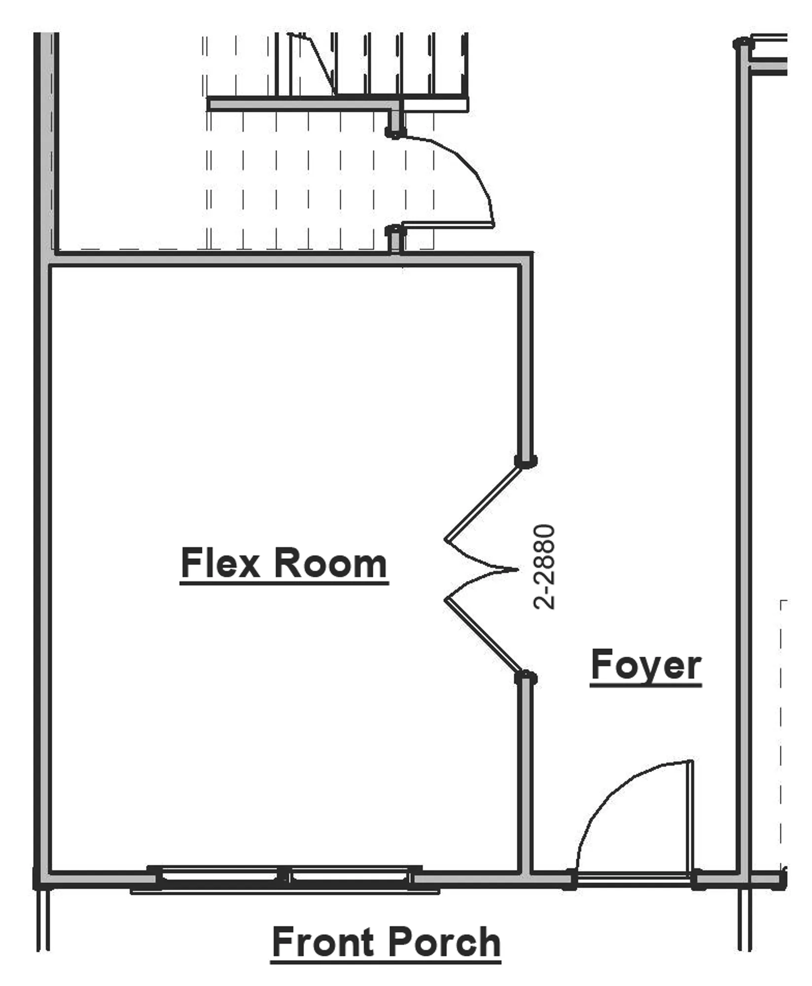 Flex Room Doors Option - undefined