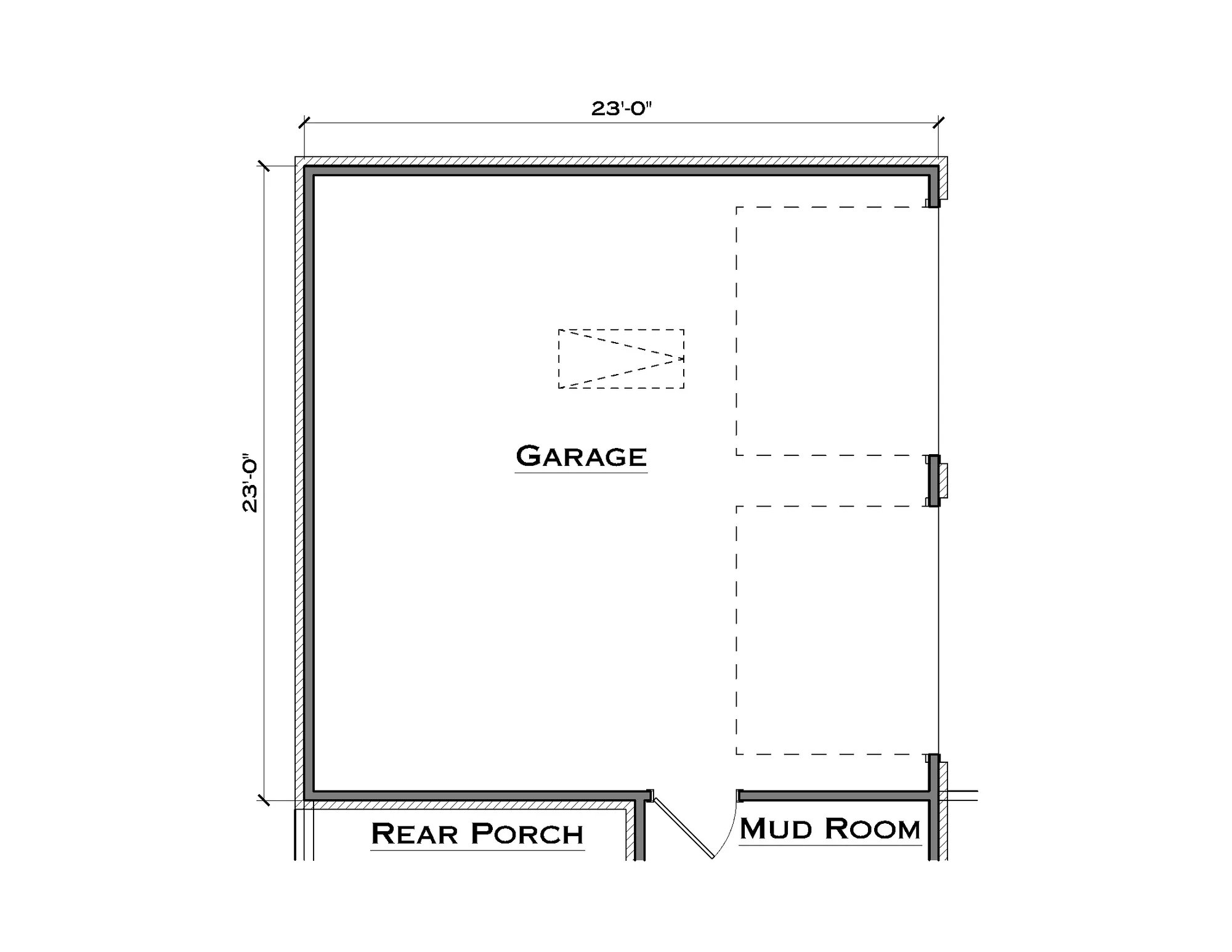 Two 9ft Garage Door Option - undefined