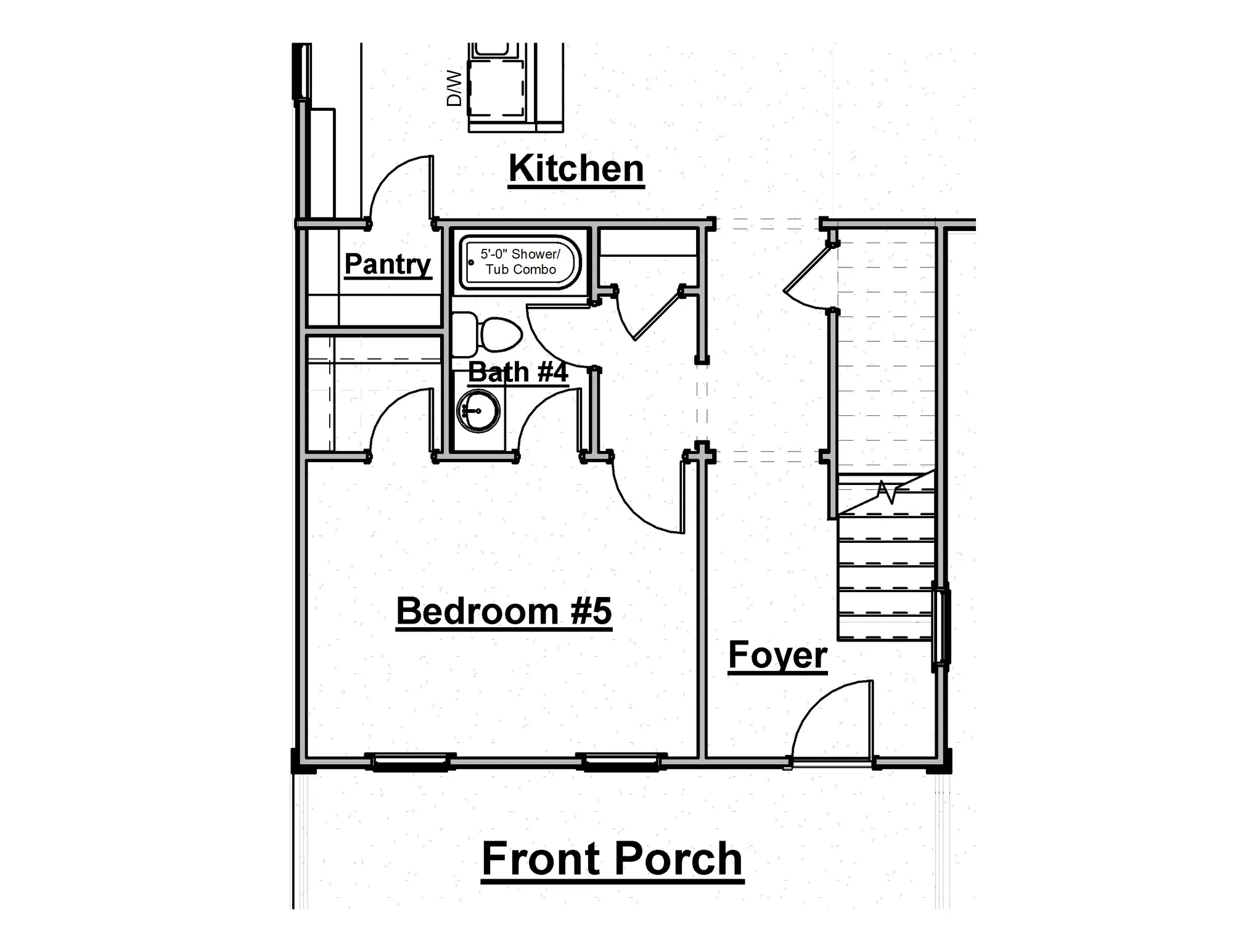 Bed 5 - Bath 4 Option - undefined