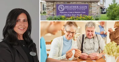 Our new Executive Director at Heather Glen Senior Living, Andrea McGowan is excited to embrace this new role to provide exceptional care and maintain this thriving community.