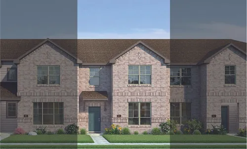 Travis with Elevation 6B Brick Exterior 2023 Townhomes