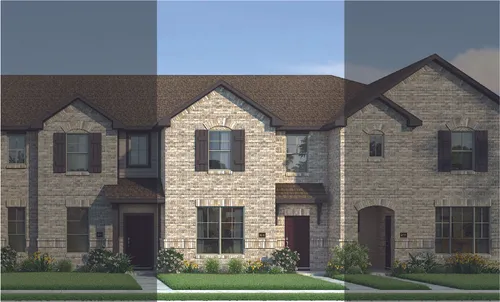 Travis with Elevation 5A Brick Exterior 2023 Townhomes