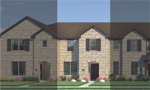 Houston with Elevation 5A Brick Exterior 2023 Townhomes