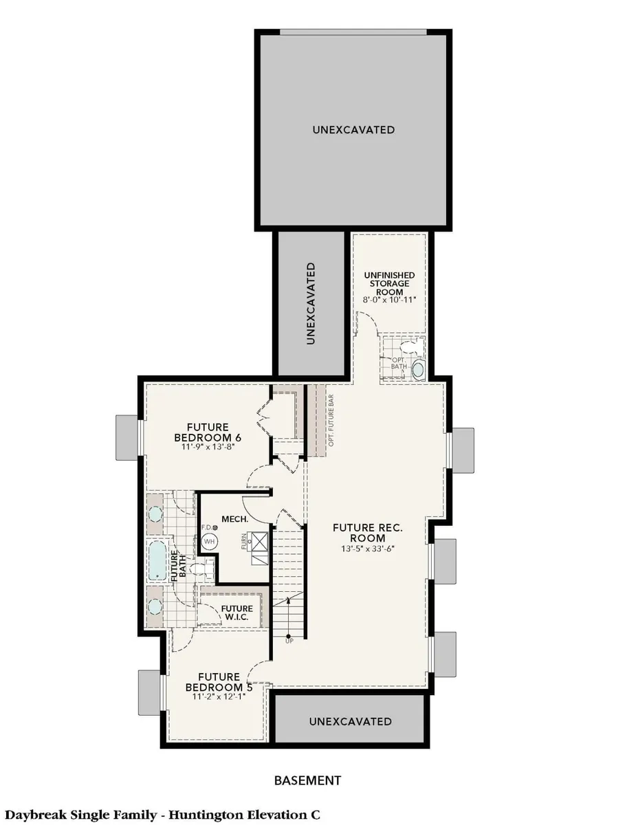 Huntington C | Basement