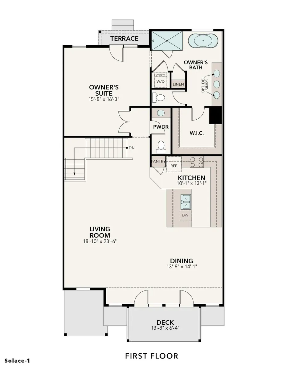 Overlook Solace | First Floor
