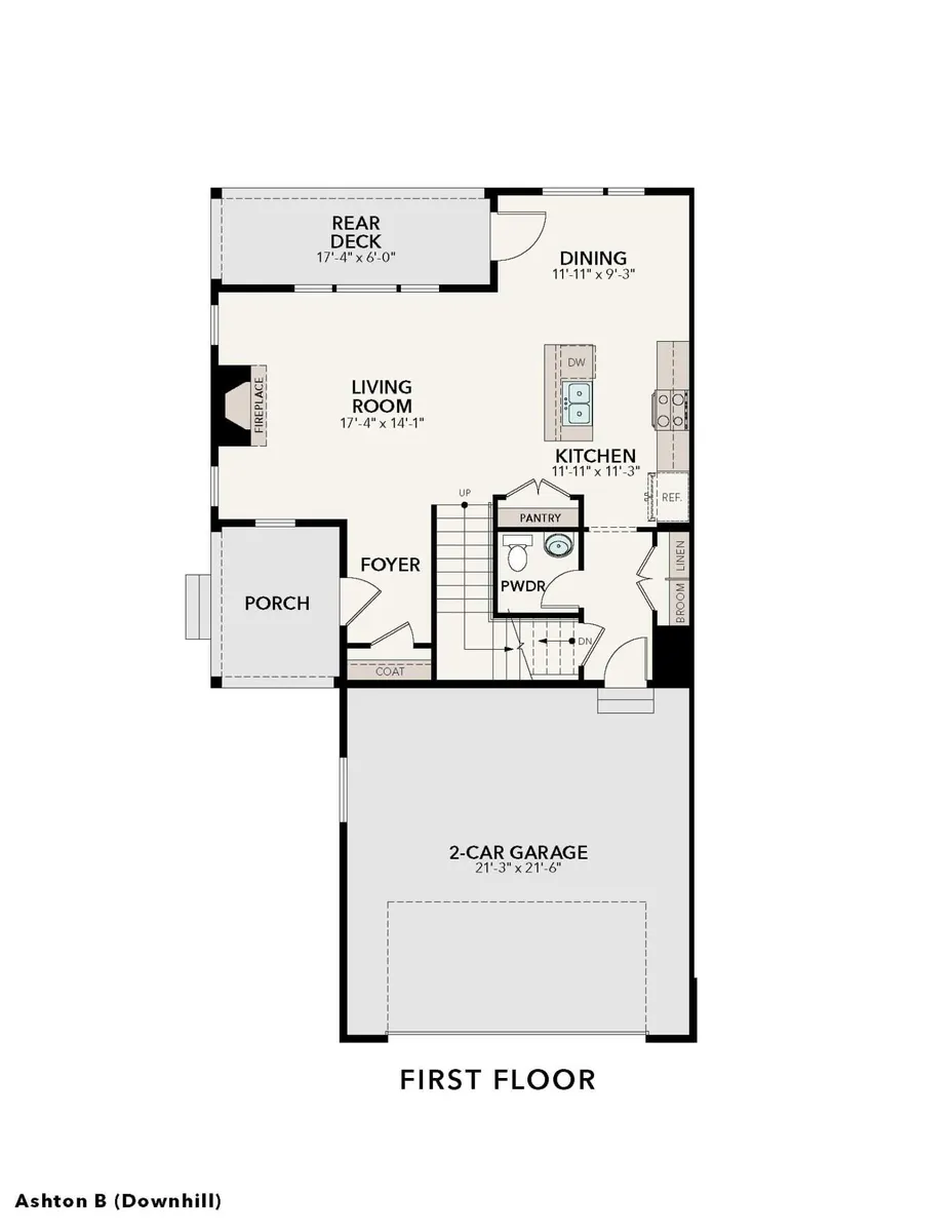 Downhill Ashton B | First Floor