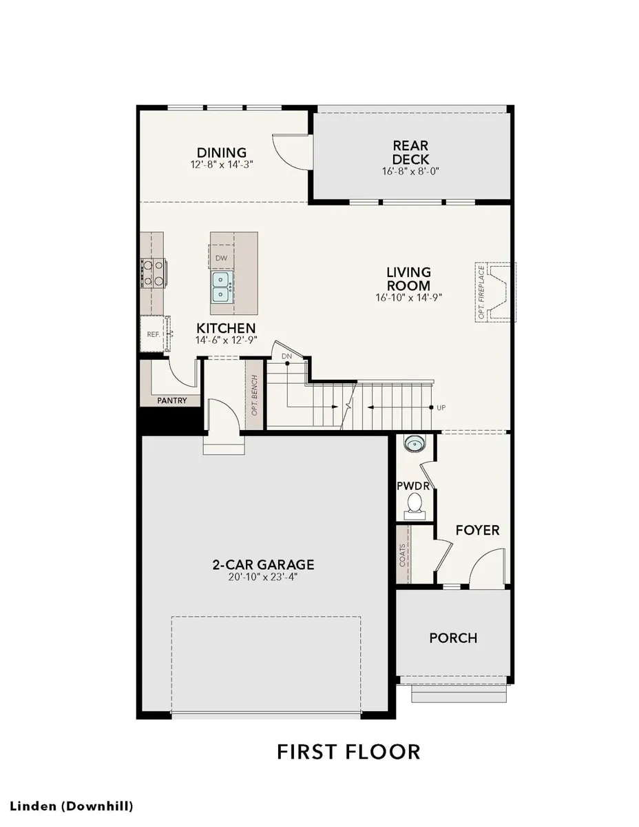 Downhill Linden | First Floor