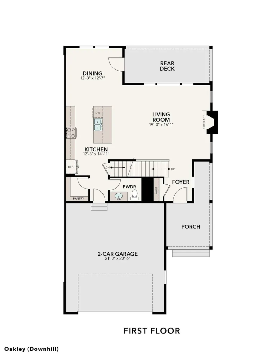 Downhill Oakley | First Floor