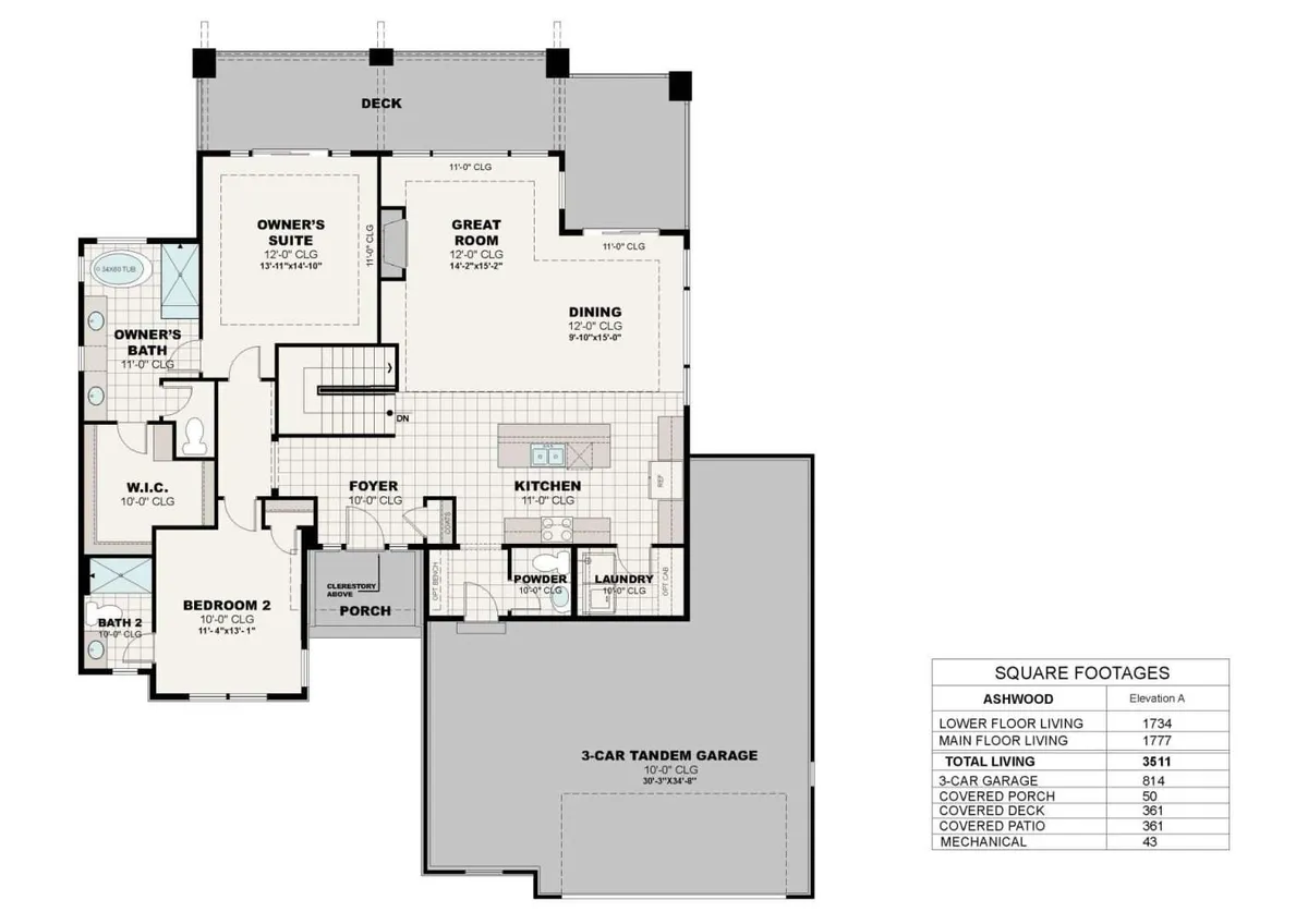 Ashwood A | Main Floor