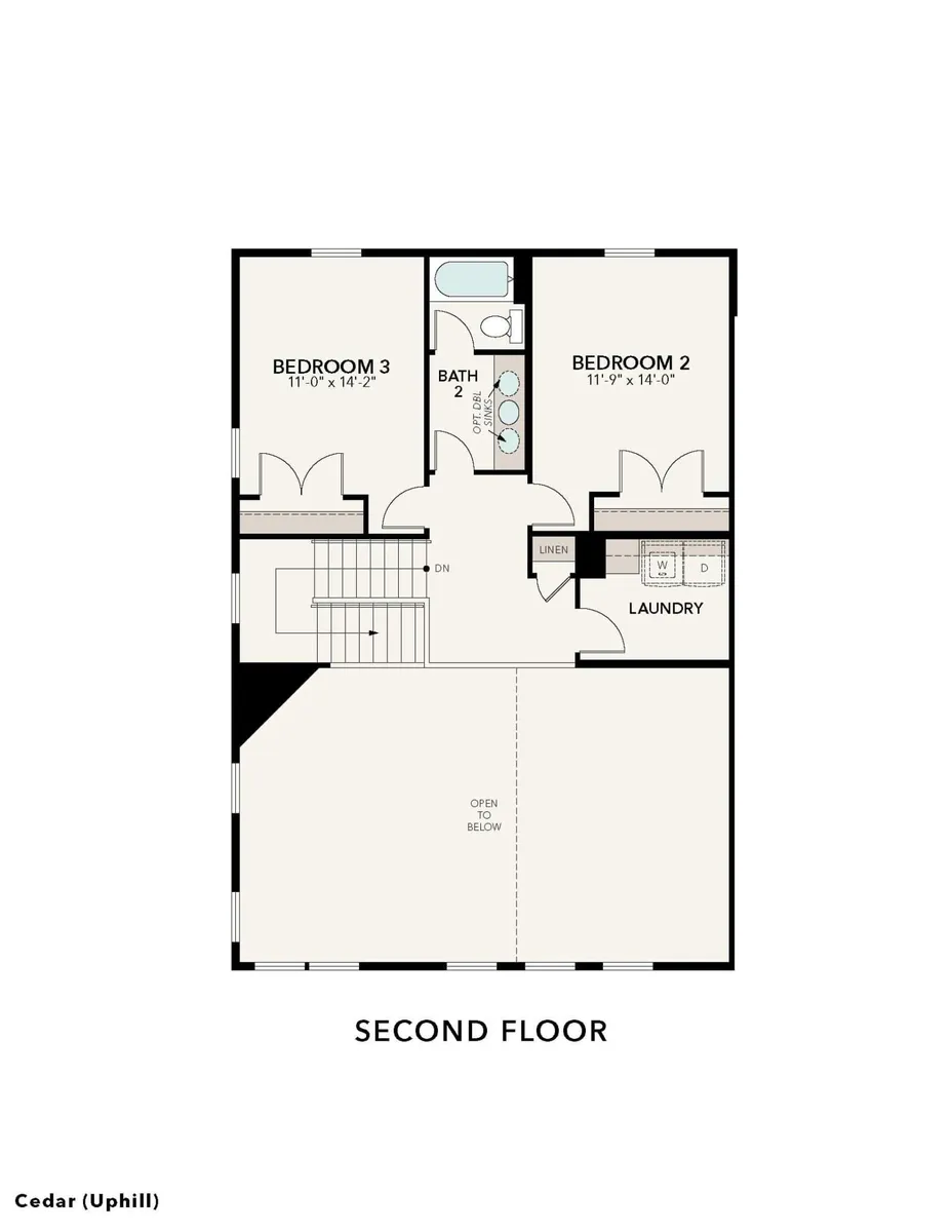 Uphill Cedar | Second Floor
