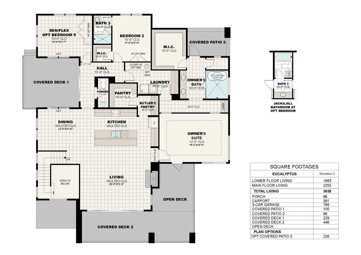 Eucalyptus C | Main Floor