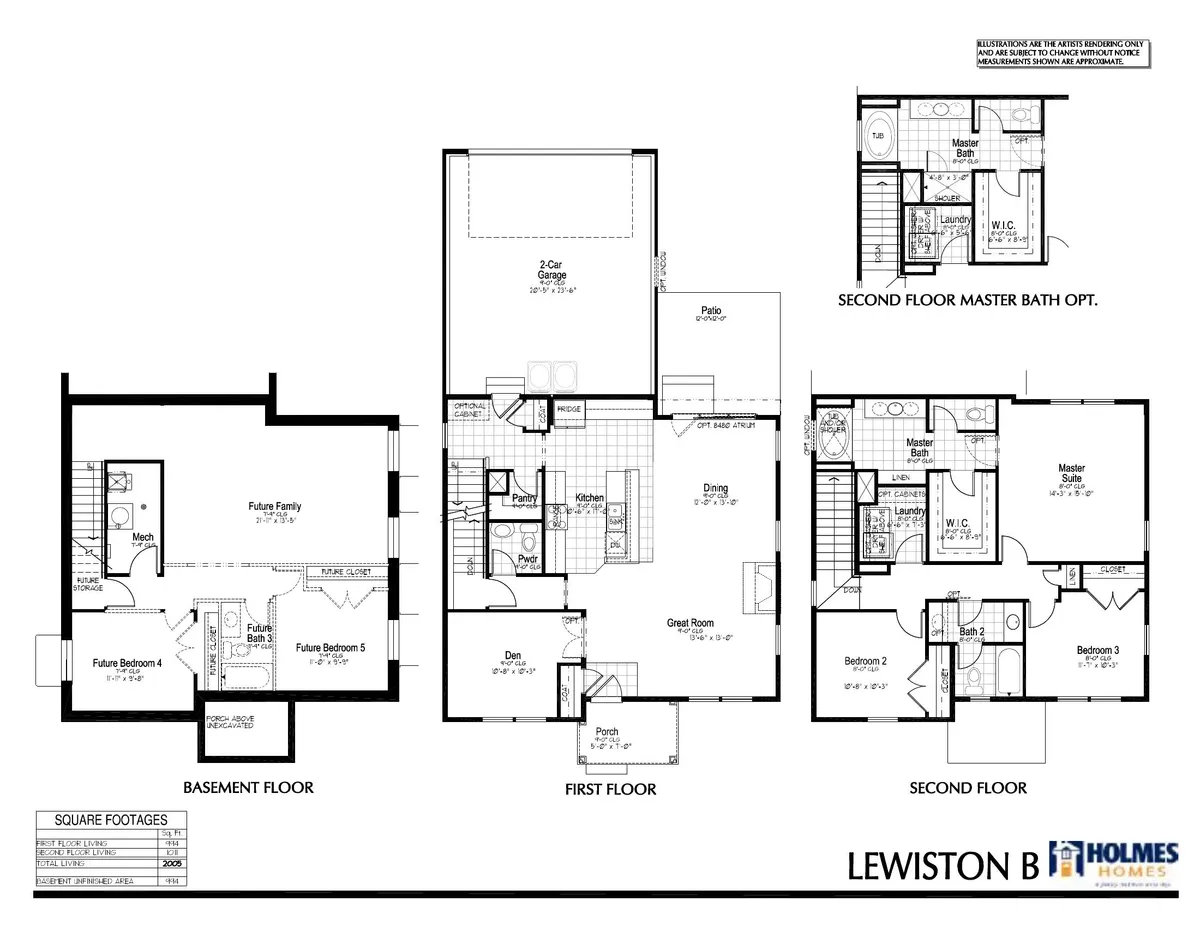 Lewiston B | Floor Plan