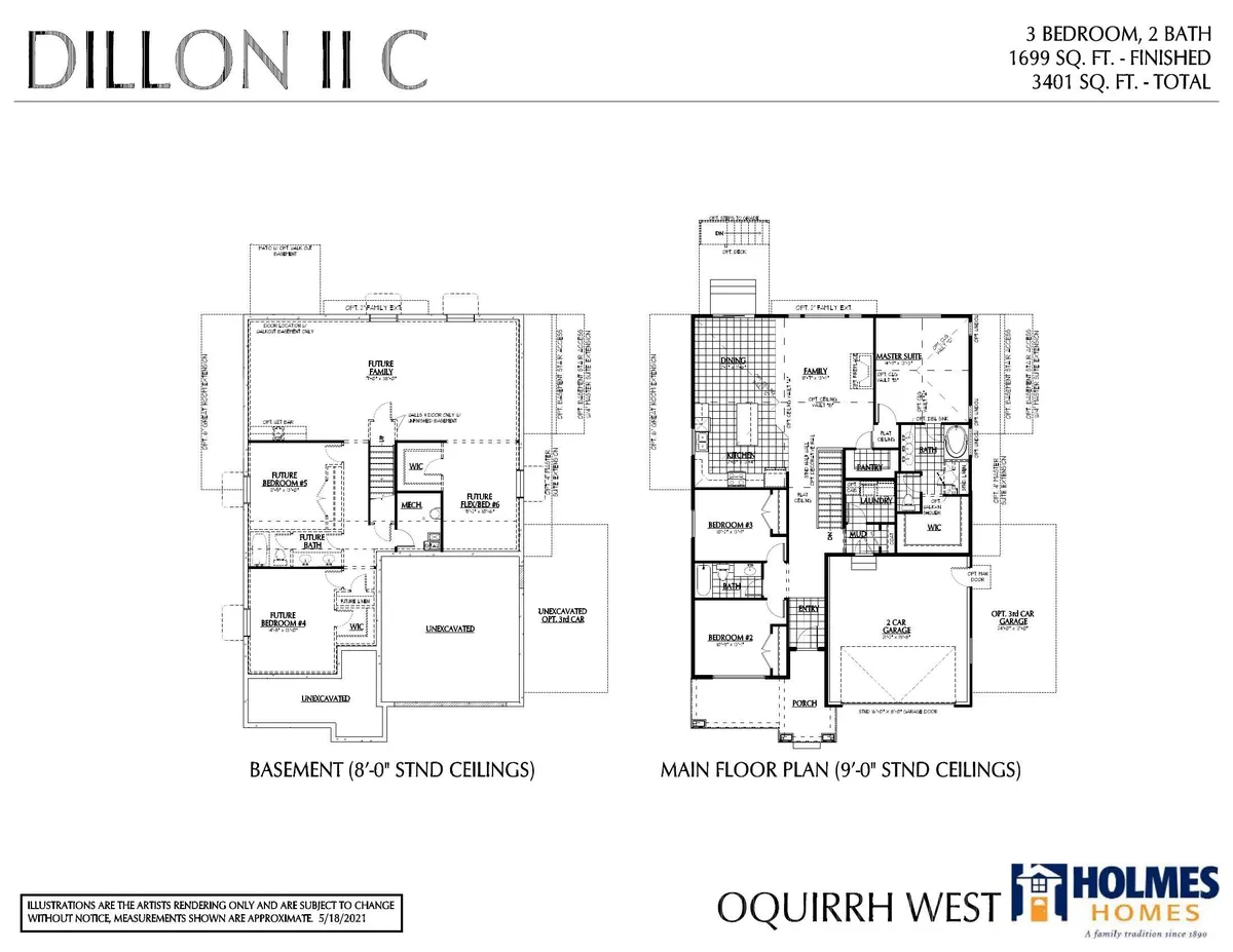 Dillon 2-C | Floor Plan