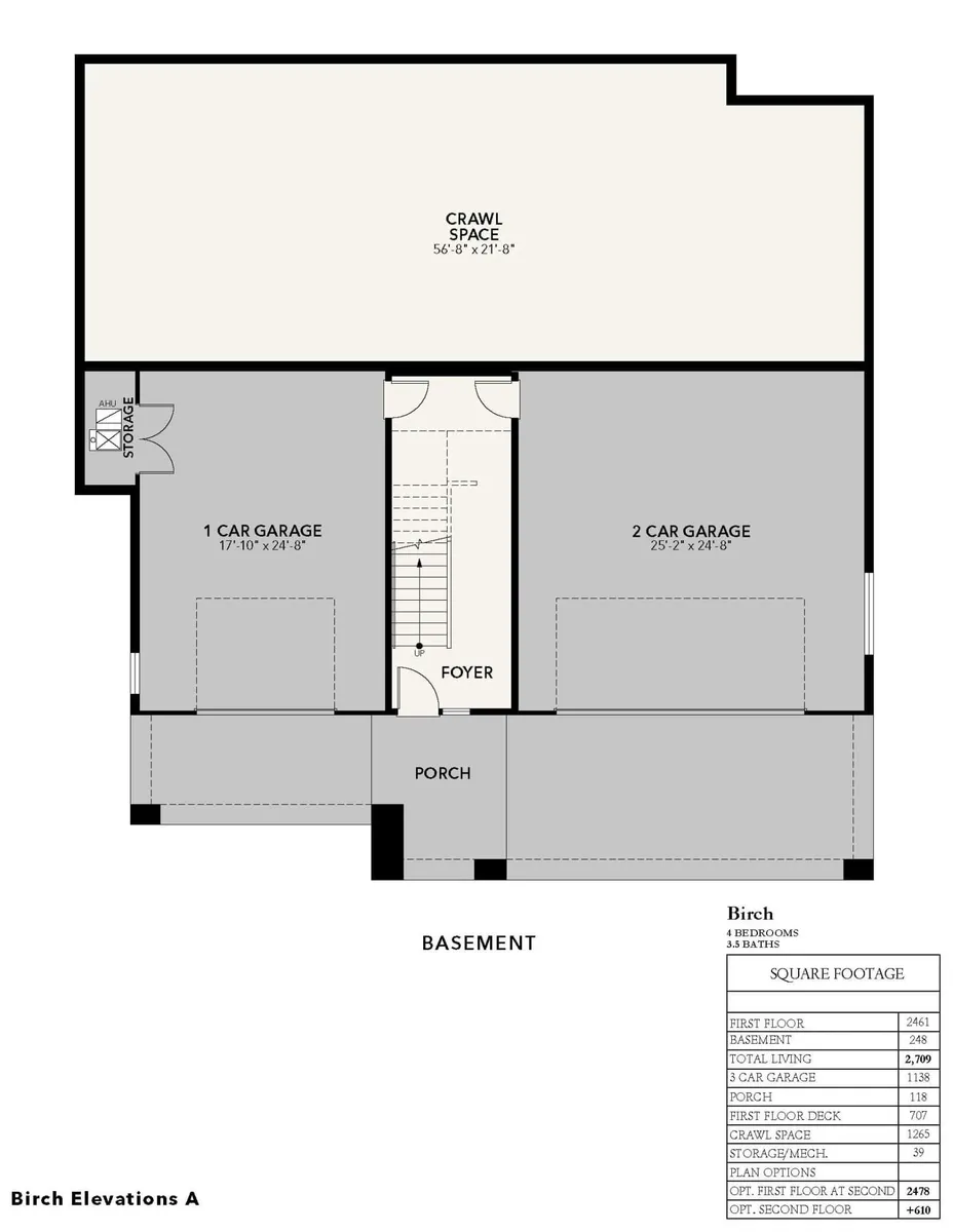 Uphill Birch A | Basement