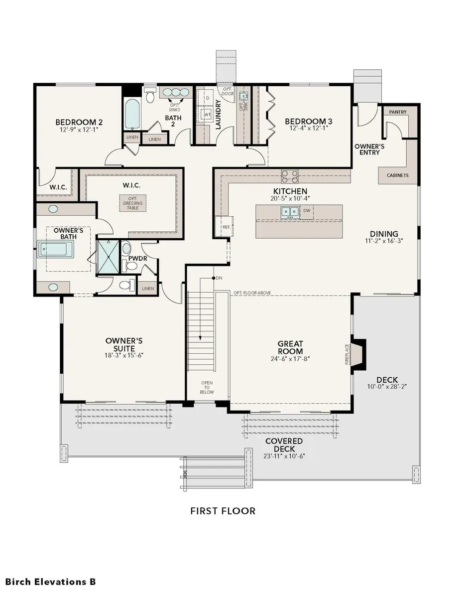 Uphill Birch B | First Floor