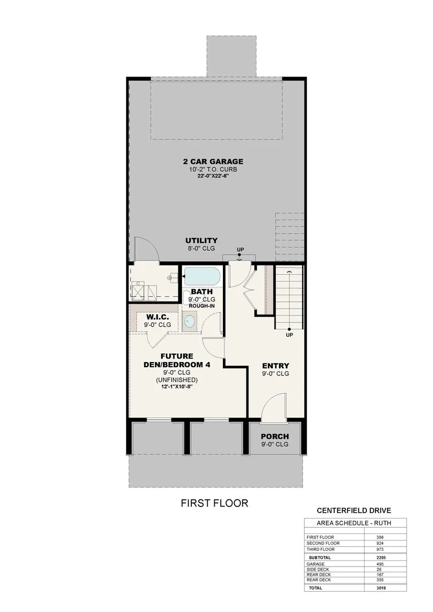 Centerfield Ruth | First Floor