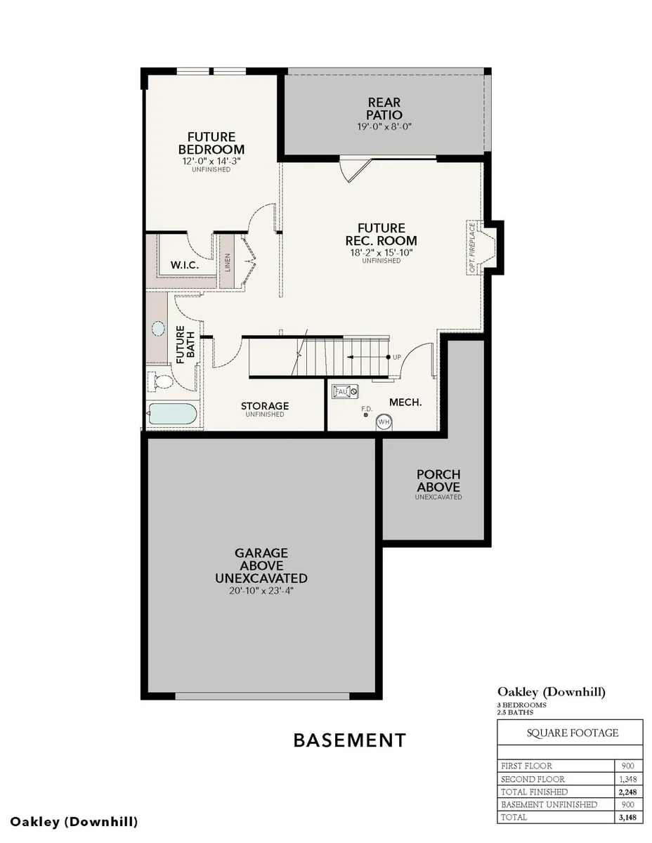 Downhill Oakley | Basement