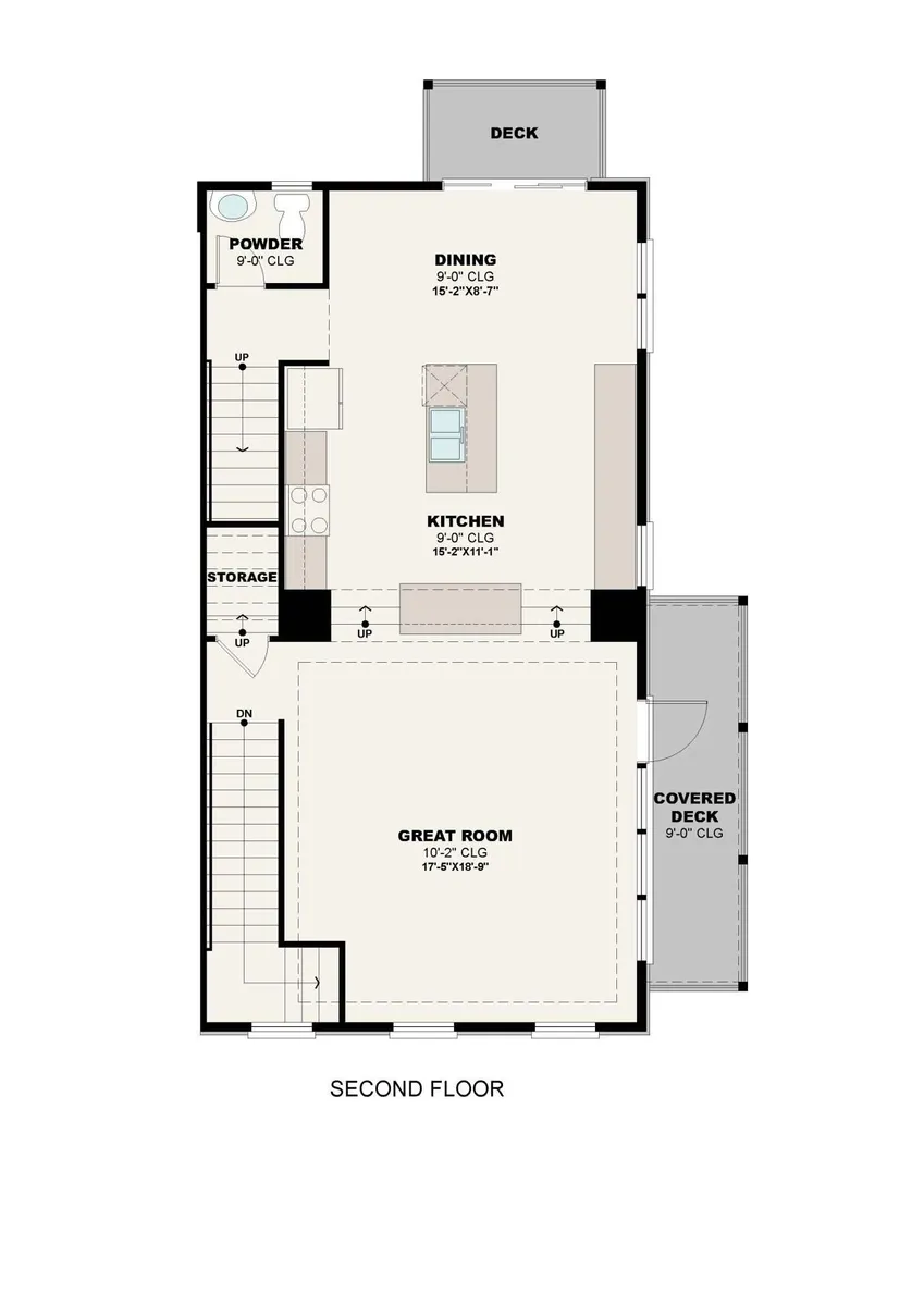 Centerfield Mantle | Second Floor