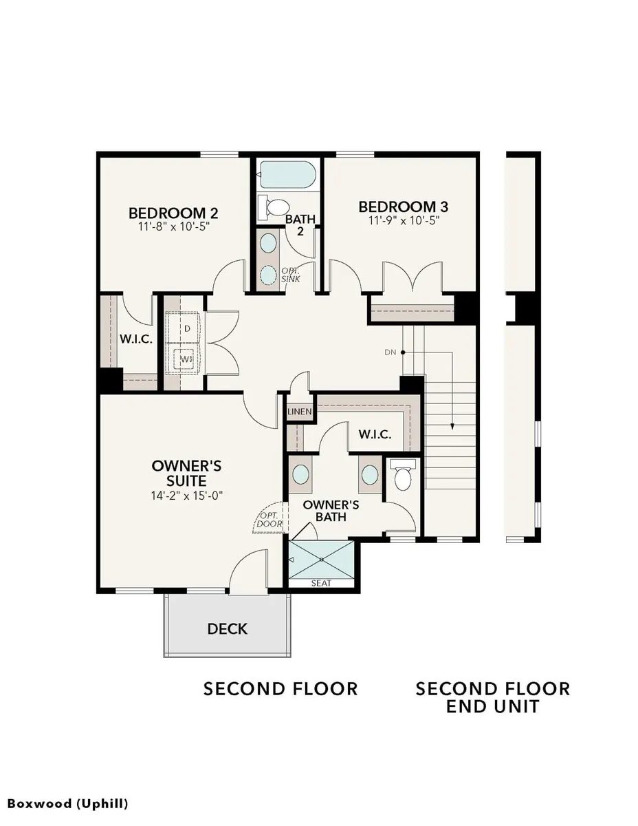 Uphill Boxwood | Second Floor