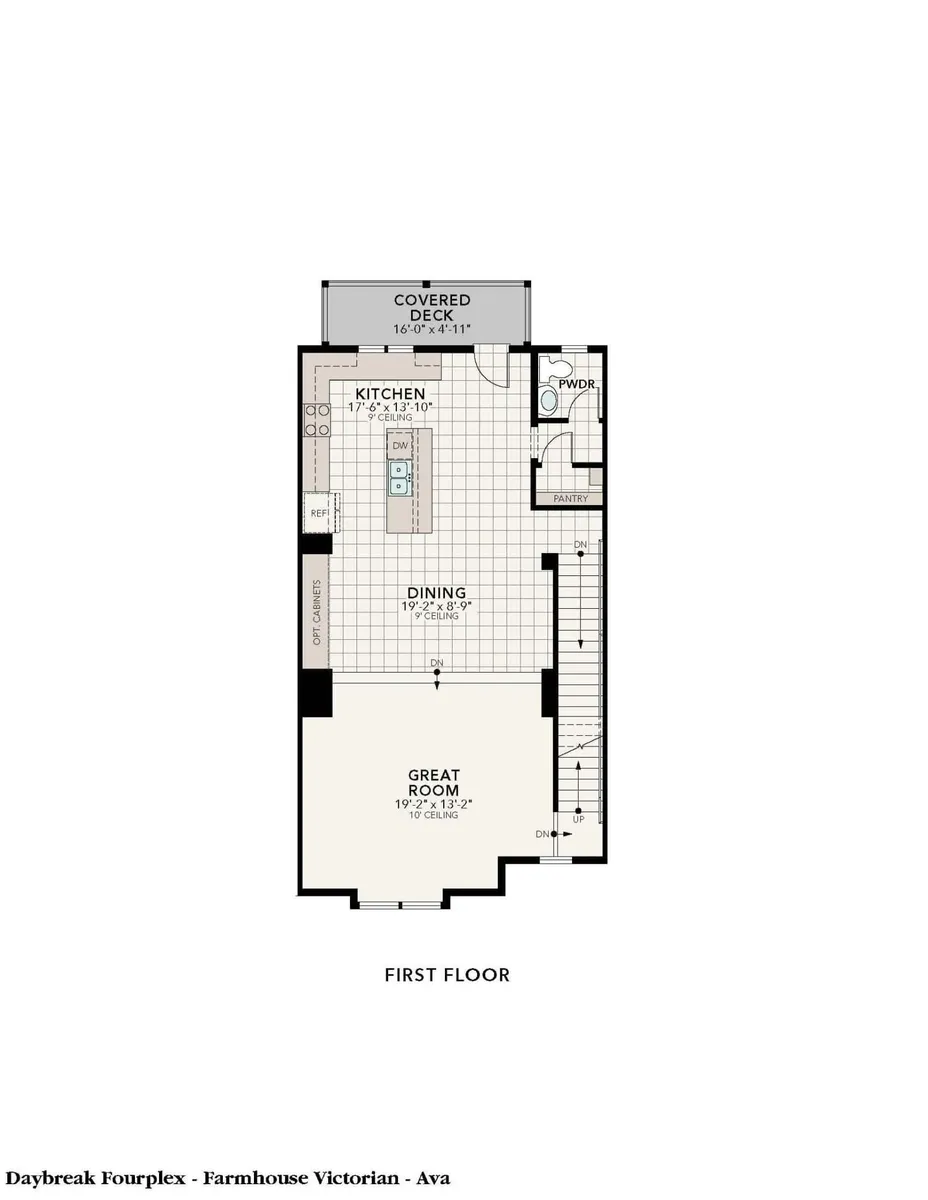 Farmhouse Ava | First Floor