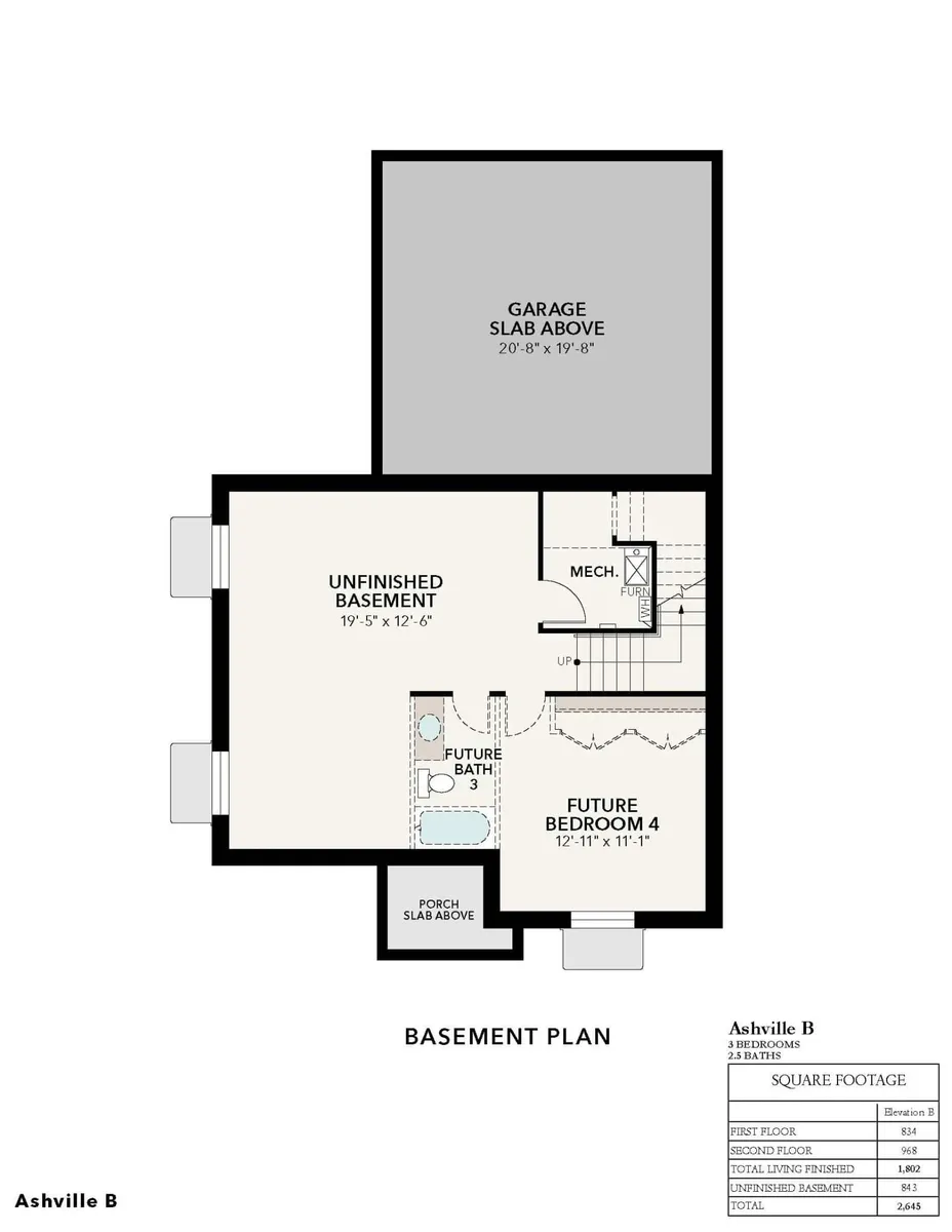 Ashville B | Basement