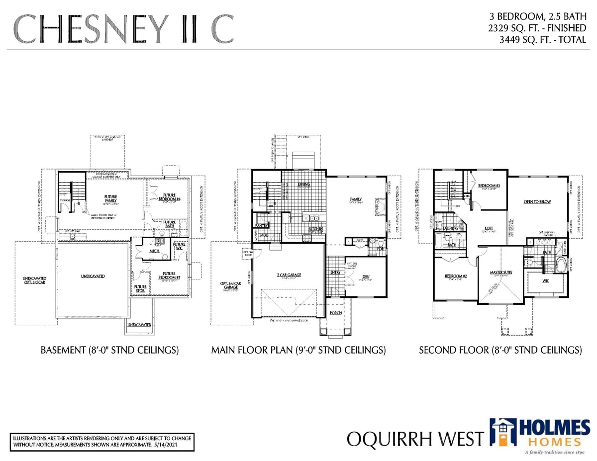 Chesney 2-C | Floor Plan