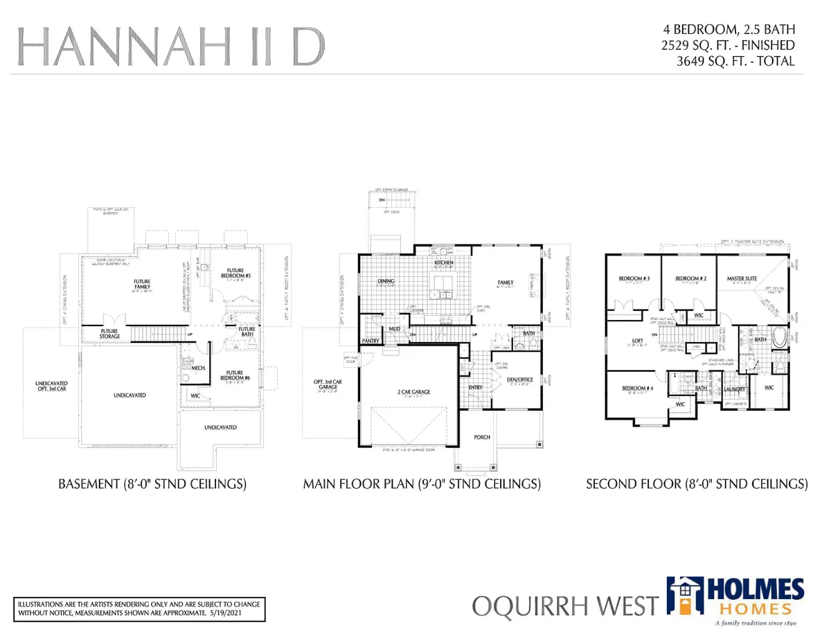 Hannah 2-D | Floor Plan