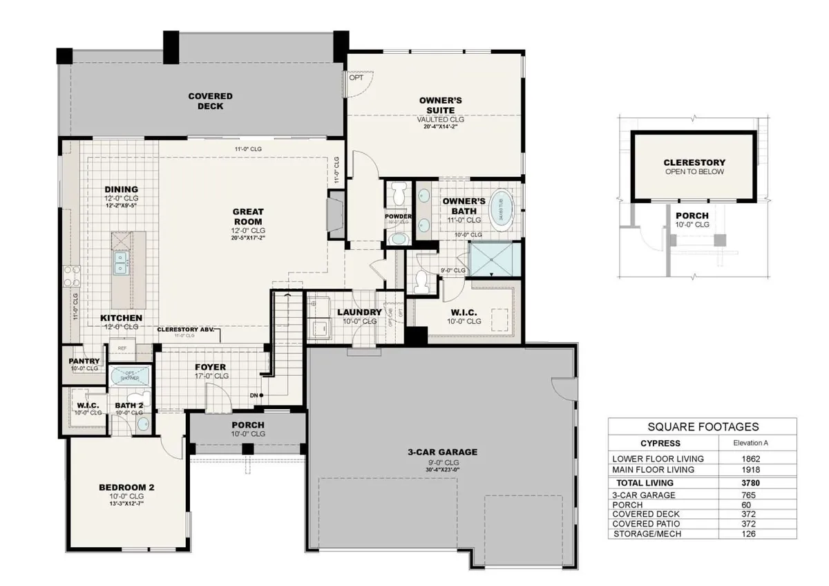 Cypress A | Main Floor